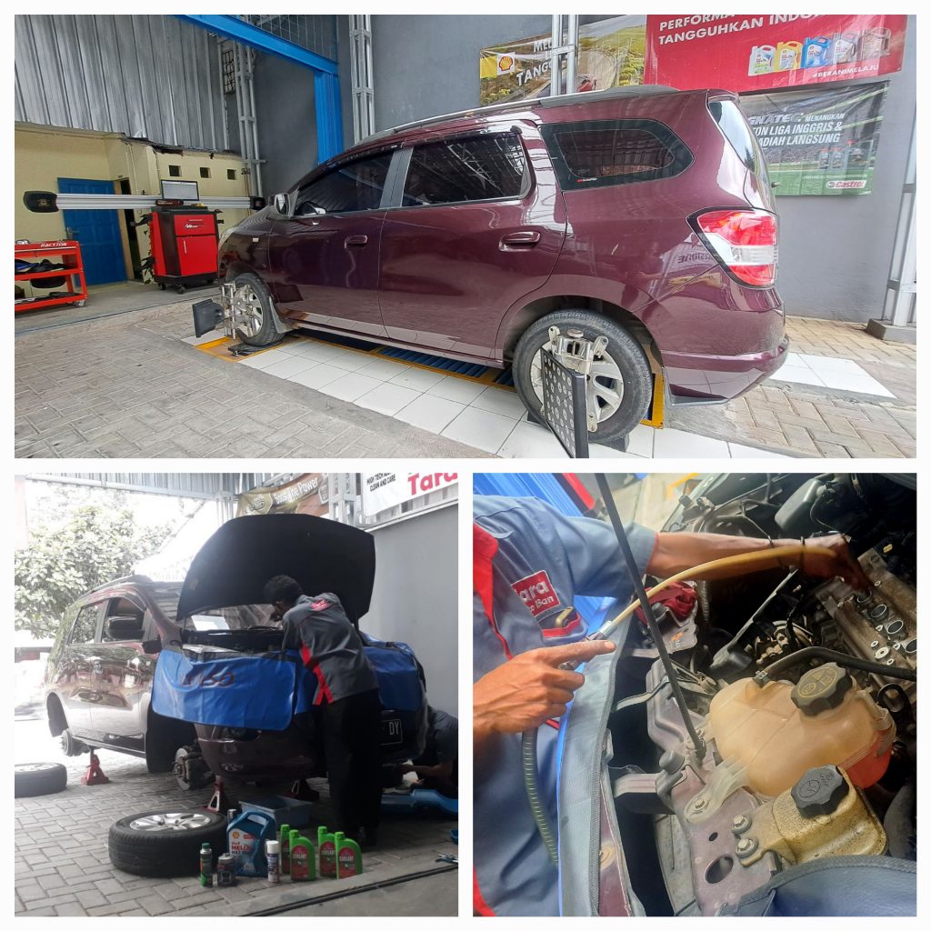 Spooring, Balancing, Tune Up, Ganti Oli Tara Auto Ban